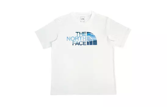Футболка с принтом «Земля» унисекс The North Face, белый
