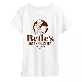 Футболка с принтом женского книжного клуба «Красавица и чудовище» Disney, белый