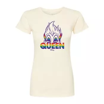 Футболка с приталенным рисунком Disney's Villians Juniors Ursula Queen Licensed Character, бежевый