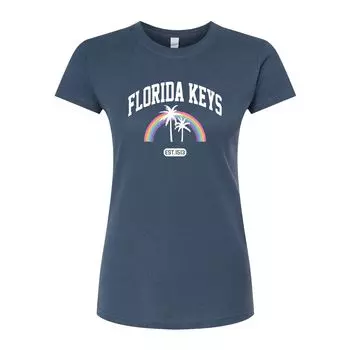 Футболка с приталенным рисунком Florida Keys для юниоров Licensed Character, синий