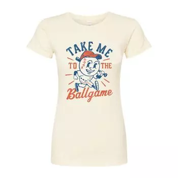 Футболка с приталенным рисунком Take Me To The Ballgame для юниоров Licensed Character