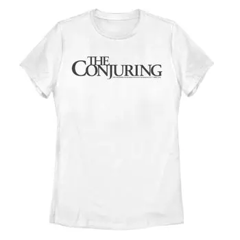 Футболка с простым текстовым логотипом The Conjuring для юниоров Licensed Character