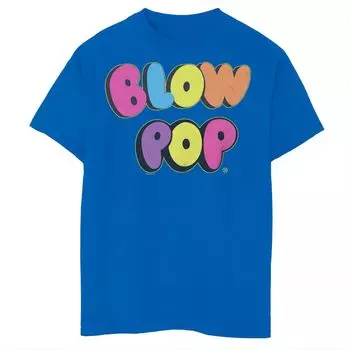 Футболка с ярким логотипом и графическим рисунком Blow Pop для мальчиков 8–20 лет Licensed Character