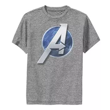 Футболка с ярким логотипом Marvel's The Avengers для мальчиков 8–20 лет и графическим рисунком Marvel