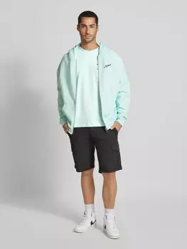 Футболка с ярким принтом PEQUS, светло-бирюзовый