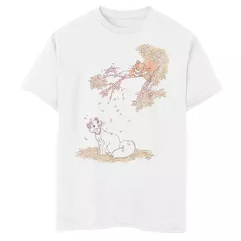 Футболка с ярким текстом и графическим рисунком Disney's Aristocats для мальчиков 8–20 лет Killin' This Mom Thing Licensed Character