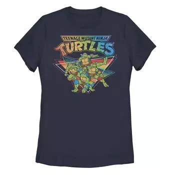Футболка с радужным градиентом для юниоров Teenage Mutant Ninja Turtles Pride Licensed Character
