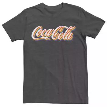 Футболка с радужным логотипом Coca-Cola Pride для взрослых Licensed Character