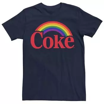 Футболка с радужным логотипом Coca-Cola Pride для взрослых Licensed Character