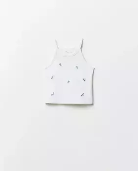 Футболка с рантом Sfera, белый