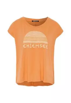 Футболка с разноцветным принтом спереди CHIEMSEE, цвет Bird Of Par.