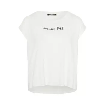 Футболка с разноцветным принтом спереди CHIEMSEE, цвет weiss