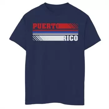 Футболка с разноцветными буквами Gonzales Puerto Rico для мальчиков Licensed Character