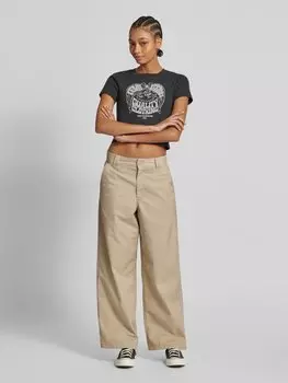 Футболка с ребристым круглым вырезом Levi's, черный