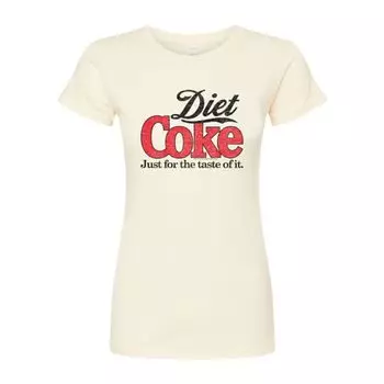 Футболка с ретро-принтом Diet Coke для подростков Licensed Character, бежевый
