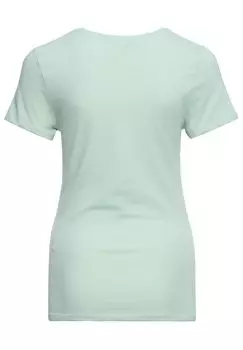 Футболка с ретро-принтом спереди Deep In Texas Queen Kerosin, мята