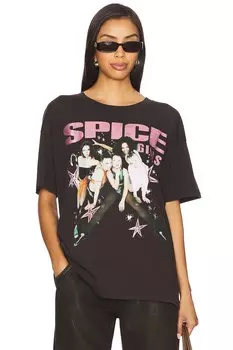 Футболка с рисунками Spice girls от Daydreamer, reactive black