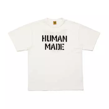 Футболка с рисунком #10 HUMAN MADE, белый