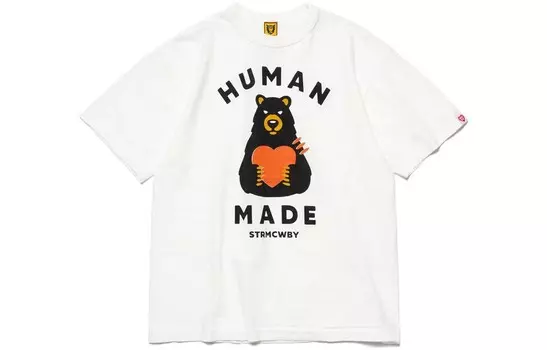 Футболка с рисунком #13 Human Made, белый