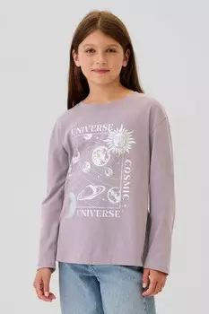 Футболка с рисунком (4 13 лет) Gap, фиолетовый