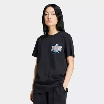 Футболка с рисунком adi Records adidas Originals, цвет black