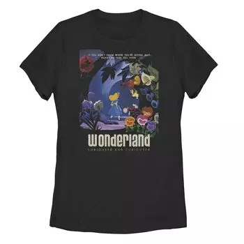 Футболка с рисунком «Алиса в стране чудес» для юниоров Disney's Curiouser Licensed Character