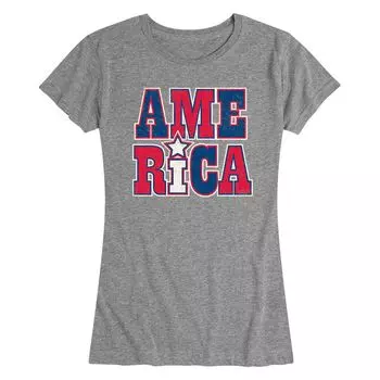 Футболка с рисунком America для юниоров America Licensed Character, серый