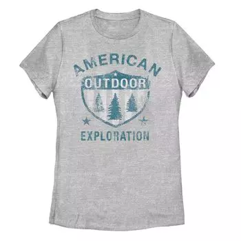 Футболка с рисунком American Outdoor Exploration для юниоров