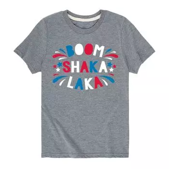 Футболка с рисунком Americana Boom Shaka Laka для мальчиков 8–20 лет Licensed Character