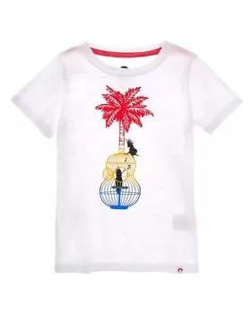 Футболка с рисунком Appaman, белый