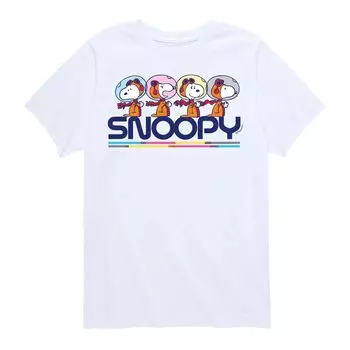 Футболка с рисунком «Арахис» Snoopy Space Traveler для мальчиков 8–20 лет Licensed Character
