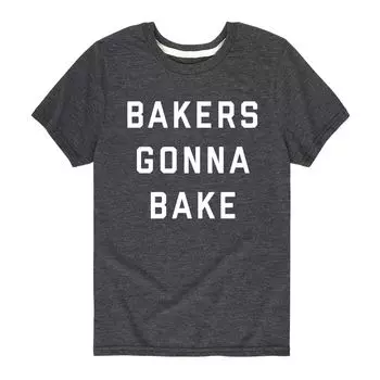 Футболка с рисунком «Bakers Gonna Bake» для мальчиков 8–20 лет Licensed Character