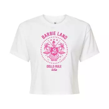 Футболка с рисунком Barbie: The Movie Barbie Land Dolls для юниоров Licensed Character