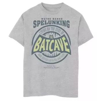 Футболка с рисунком Batman Batcave Mancave для мальчиков 8–20 лет DC Comics
