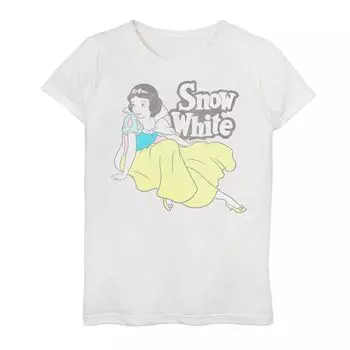 Футболка с рисунком «Белоснежка» для девочек 7–16 лет «Принцессы Диснея» Disney