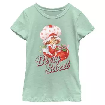 Футболка с рисунком «Berry Sweet» для девочек 7–16 лет Strawberry Shortcake Licensed Character