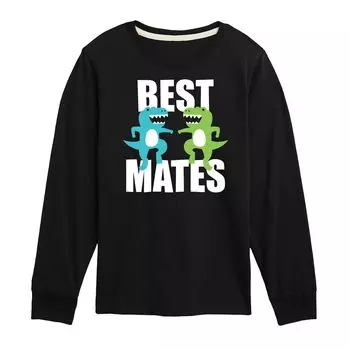 Футболка с рисунком «Best Mates» для мальчиков 8–20 лет Licensed Character, черный