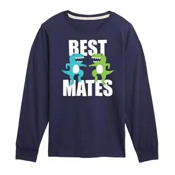 Футболка с рисунком «Best Mates» для мальчиков 8–20 лет Licensed Character, синий