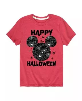 Футболка с рисунком Big Boys Disney Happy Halloween Hybrid, красный