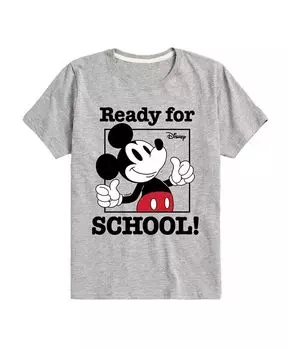 Футболка с рисунком Big Boys Disney Ready For School Hybrid, серый