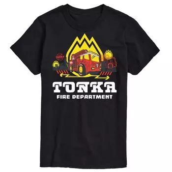 Футболка с рисунком Big & Tall Fire Department Tonka