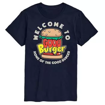 Футболка с рисунком Big & Tall Good Burger License, синий