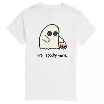 Футболка с рисунком Big & Tall It Spooky Time Licensed Character, белый