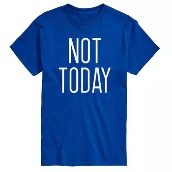 Футболка с рисунком Big & Tall Not Today Licensed Character, синий