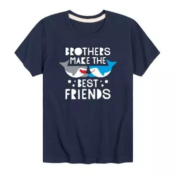 Футболка с рисунком Brothers Best Friends для мальчиков 8–20 лет Licensed Character