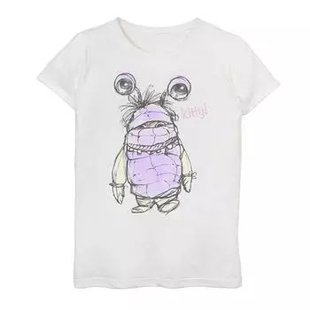 Футболка с рисунком «Бу» для девочек 7–16 лет Disney/Pixar Monsters Inc. Licensed Character