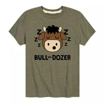 Футболка с рисунком Bull Dozer для мальчиков 8–20 лет Licensed Character