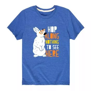 Футболка с рисунком Bunny Hop Along для мальчиков 8–20 лет Licensed Character