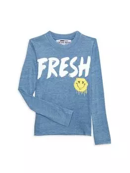 Футболка с рисунком Burnout Litte Boy Vintage Havana, цвет Deep Navy