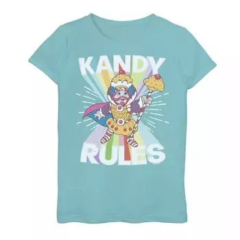 Футболка с рисунком Candy Land Kandy Rules для девочек 7–16 лет Licensed Character